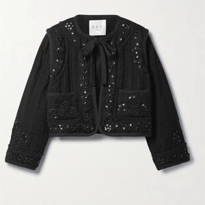NWT SEA New York charlotte embroidery jacket SZ L